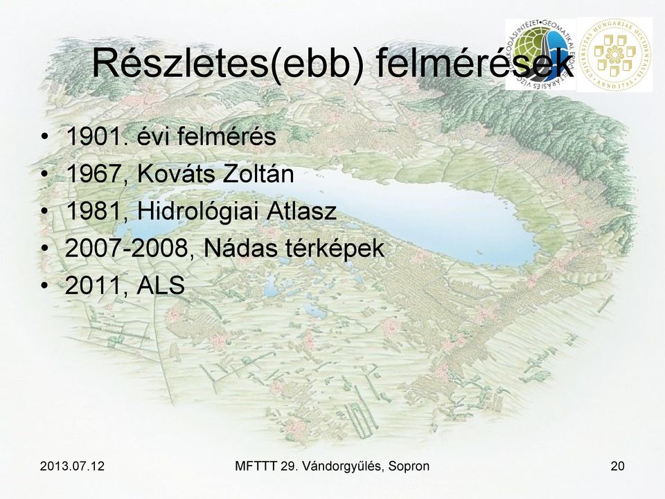 Hidrológiai Atlasz 2007-2008, Nádas