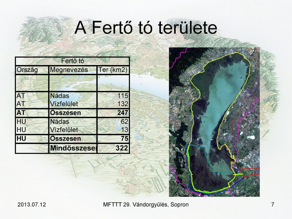 247 HU Nádas 62 HU Vízfelület 13 HU Összesen 75