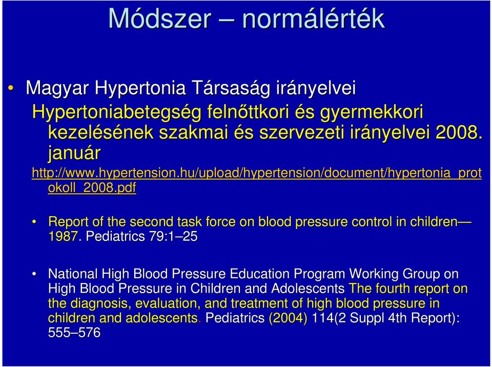 pdf Report of the second task force on blood pressure control in children ldren 1987.