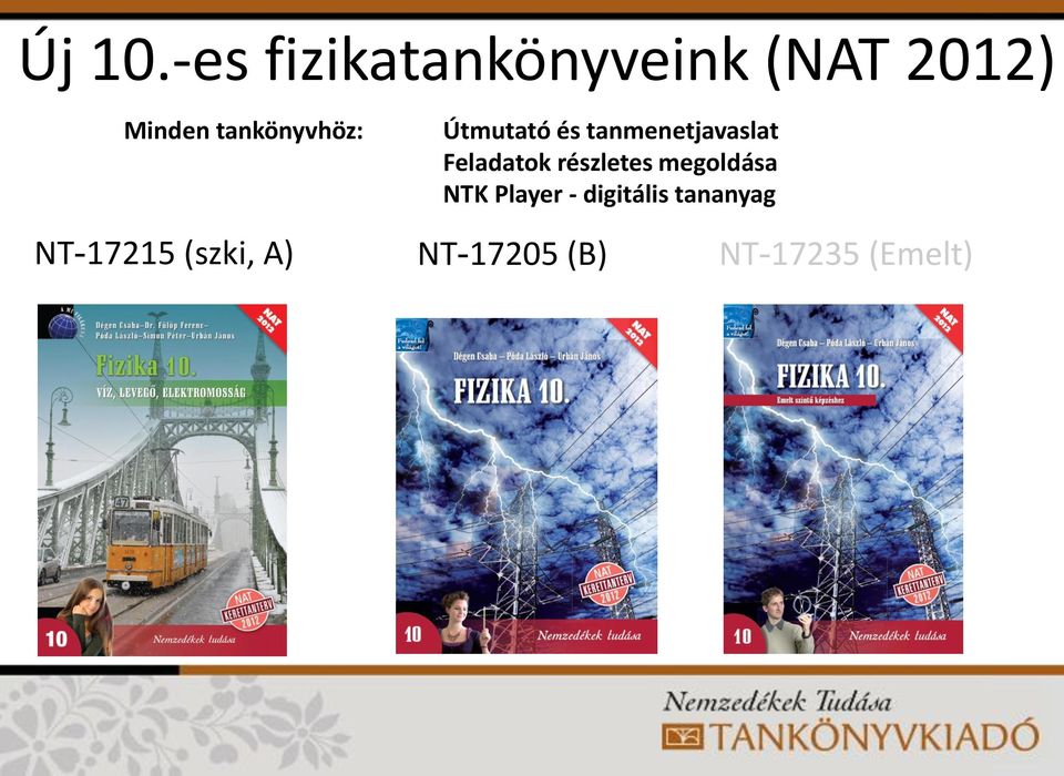 tankönyvhöz: Útmutató és tanmenetjavaslat