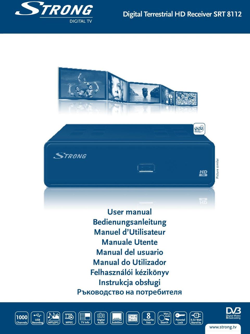 Manuale Utente Manual del usuario Manual do Utilizador