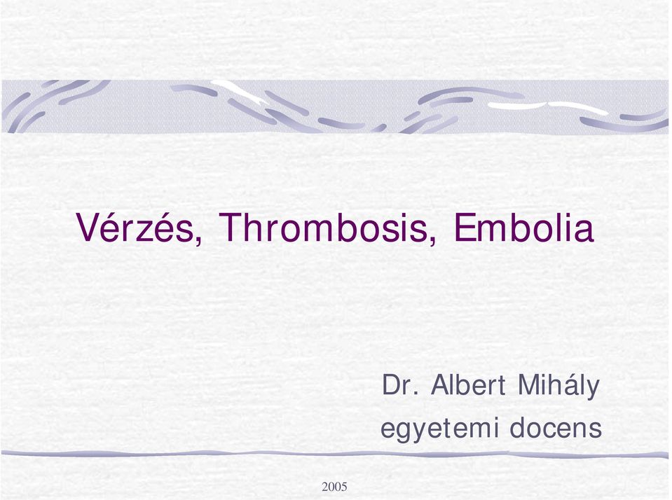 Embolia Dr.
