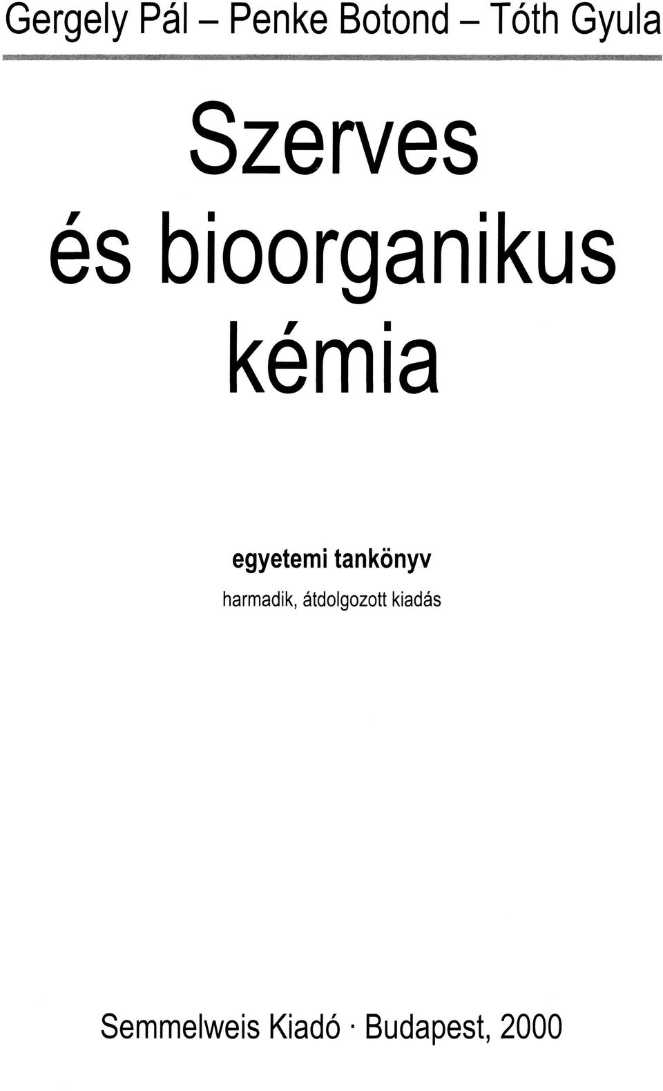 egyetemi tankönyv harmadik,