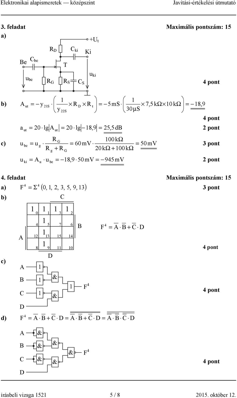 g G u 8,9 50mV 945mV u be 4.