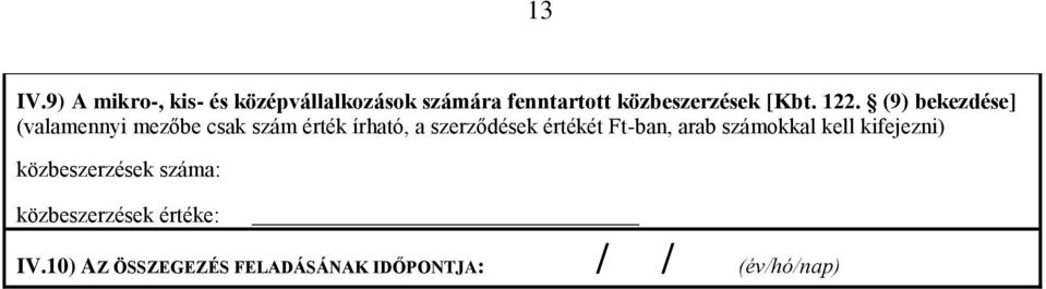 közbeszerzések [Kbt. 122.