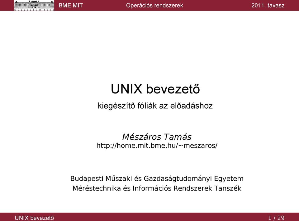 hu/~meszaros/ Budapesti Műszaki és