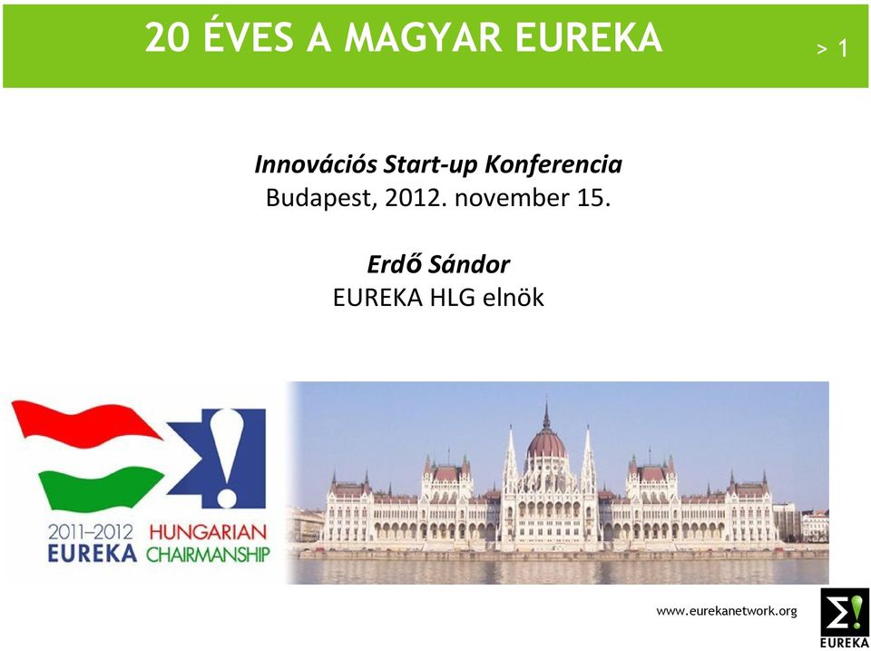 Konferencia Budapest, 2012.