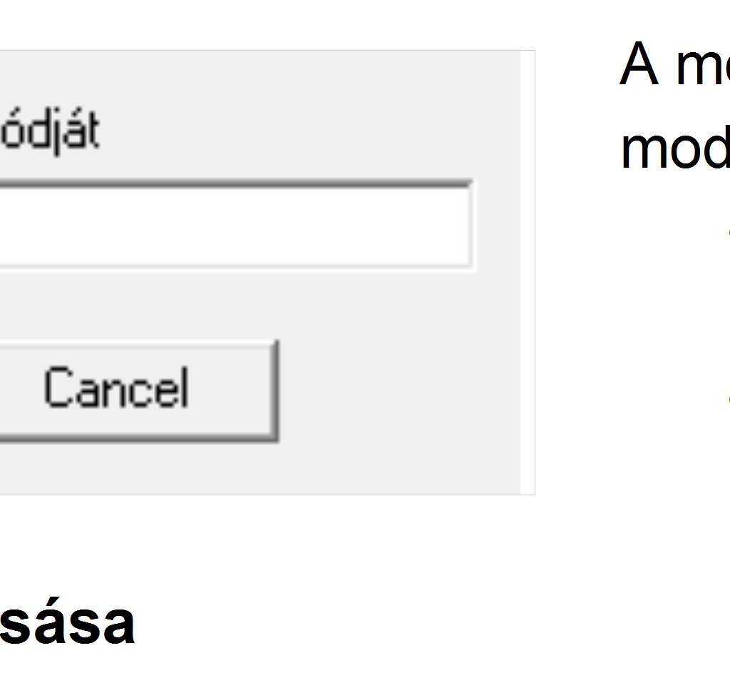 Az eseménynaplót a Karbantartás Napló kiolvasása gombbal tudja megnyitni: A GSM modul a legutóbbi 16.