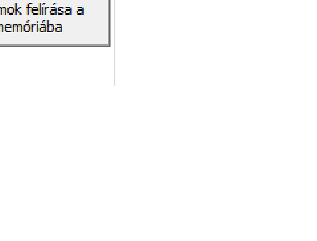 Az olvasás gombot megnyomva olvashatja be az értékeket. A térerő változása órás felbontásban jelenik meg.