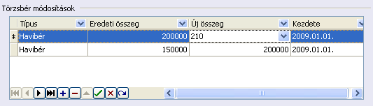 BEÁLLÍTÁSOK A Cégek szekcióban látható a Cégek kiválasztása lépésben 2009. cég oszlop tartalmával azonos lista, tehát azon cégek listája, melyeket a 2009-es évben az évnyitás során létrehozunk.