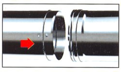 BÉLELT EGYHÉJÚ KÉMÉNYEK Fém béléscsöves kémények Alkalmazás: -70-es években un. Westernform alum., 0.12 mm, savas kondenzáció! -ma V4A min. rozsdamentes acél 0.