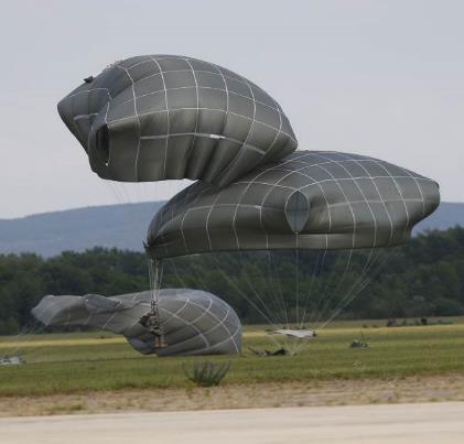 Figure 25. The designed shape of main parachute by Jean C. Berland from Para-Flite Inc. [33] Figure 26.