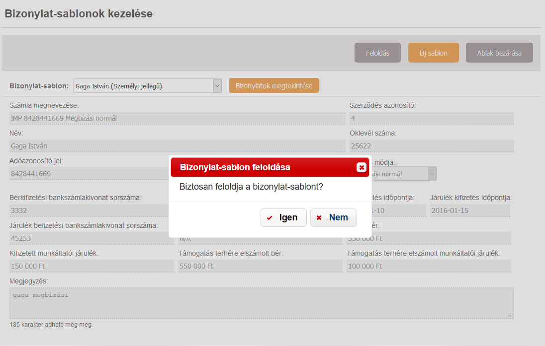 megszüntetni, majd ezután az összes mező szerkeszthetővé válik.