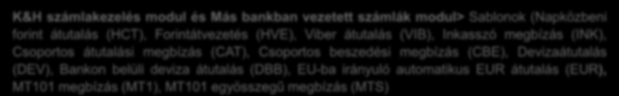 megbízás (MTS) sablon módosítások naplózása és figyelmeztetés Új megbízásnál sablon használata esetén a rendszer figyelmezteti a felhasználót, ha a sablonban módosítást hajtottak végre, illetve ha