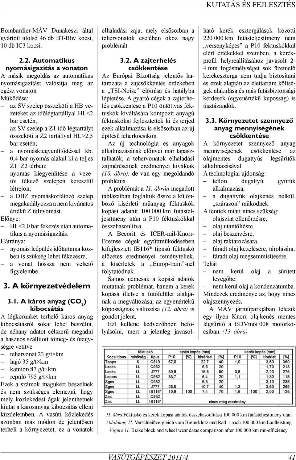 Működése: az SV szelep összeköti a HB vezetéket az időlégtartállyal HL<2 bar esetén; az SV szelep a Z1 idő légtartályt összeköti a Z2 tartállyal HL>2,5 bar esetén; a nyomáskiegyenlítődéssel kb.