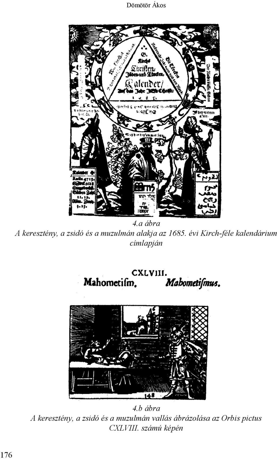 1685. évi Kirch-féle kalendárium címlapján 4.