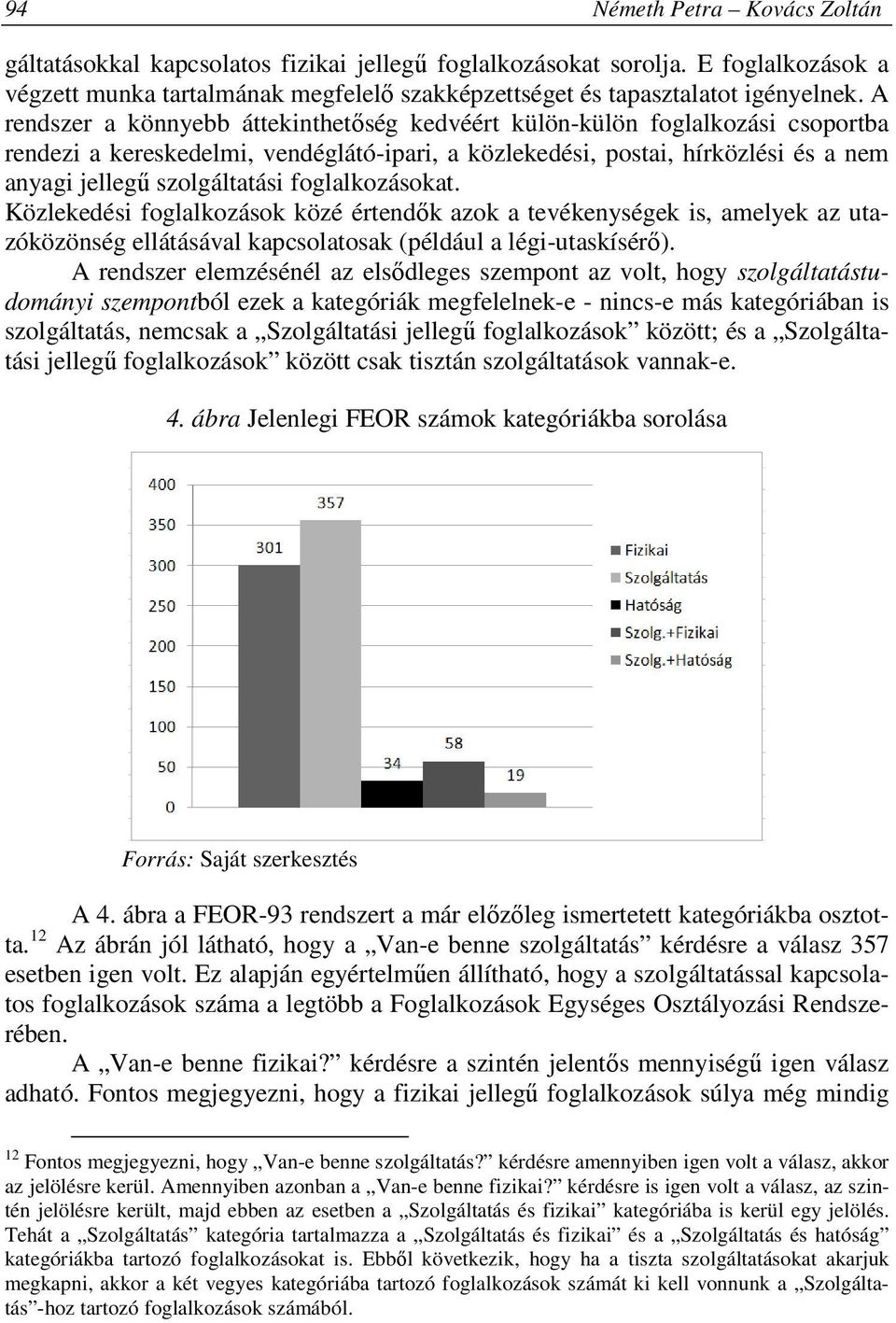 foglalkozásokat. Közlekedési foglalkozások közé értendők azok a tevékenységek is, amelyek az utazóközönség ellátásával kapcsolatosak (például a légi-utaskísérő).