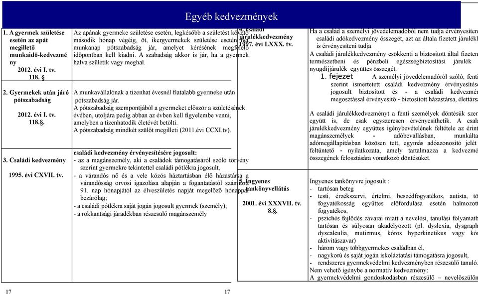 munkanap pótszabadság jár, amelyet kérésének megfelelő időpontban kell kiadni. A szabadság akkor is jár, ha a gyermek halva születik vagy meghal.