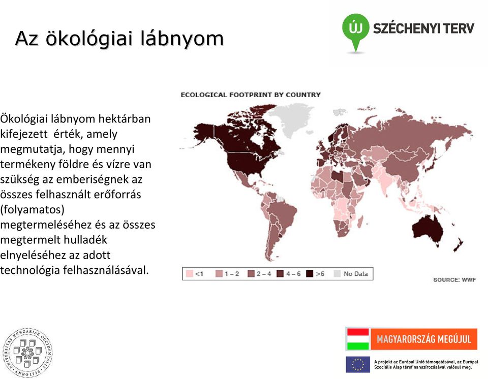 emberiségnek az összes felhasznált erőforrás (folyamatos) megtermeléséhez