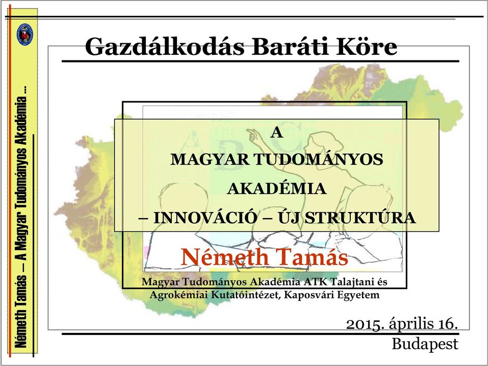Magyar Tudományos Akadémia ATK Talajtani és