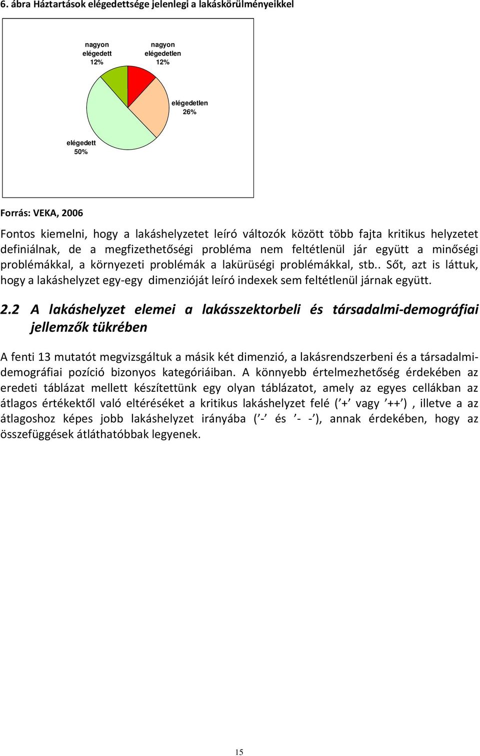 stb.. Sőt, azt is láttuk, hogy a lakáshelyzet egy-egy dimenzióját leíró indexek sem feltétlenül járnak együtt. 2.