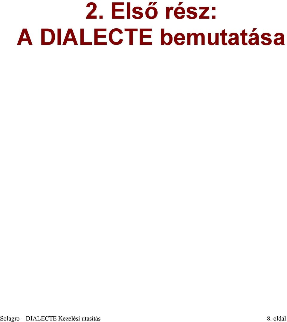 DIALECTE