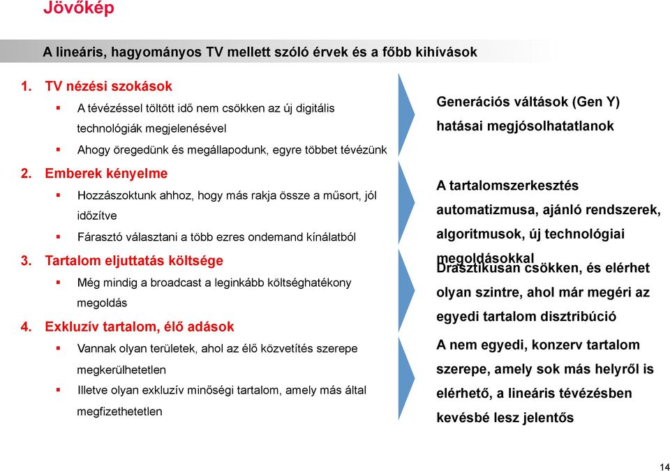 Emberek kényelme Hozzászoktunk ahhoz, hogy más rakja össze a műsort, jól időzítve Fárasztó választani a több ezres ondemand kínálatból 3.