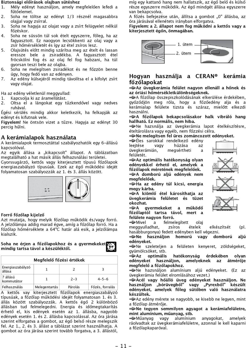 Ez naogyon lecsökkenti az olaj vagy a zsír hőmérsékletét és így az étel zsíros lesz. 5. Olajsütés előtt mindig szárítsa meg az ételt és lassan eressze bele a zsiradékba.