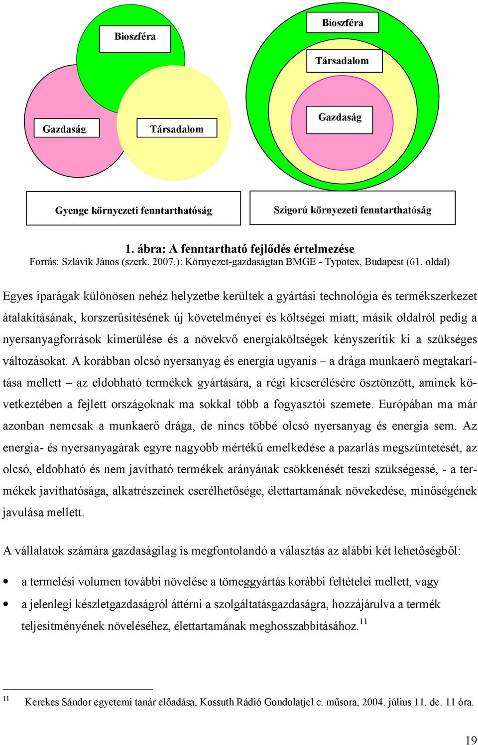 oldal) Egyes iparágak különösen nehéz helyzetbe kerültek a gyártási technológia és termékszerkezet átalakításának, korszerjsítésének új követelményei és költségei miatt, másik oldalról pedig a