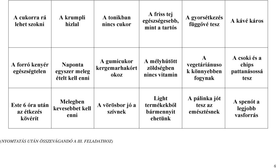 vegetáriánuso k könnyebben fogynak A csoki és a chips pattanásossá tesz Este 6 óra után az étkezés kövérít Melegben kevesebbet kell enni A vörösbor