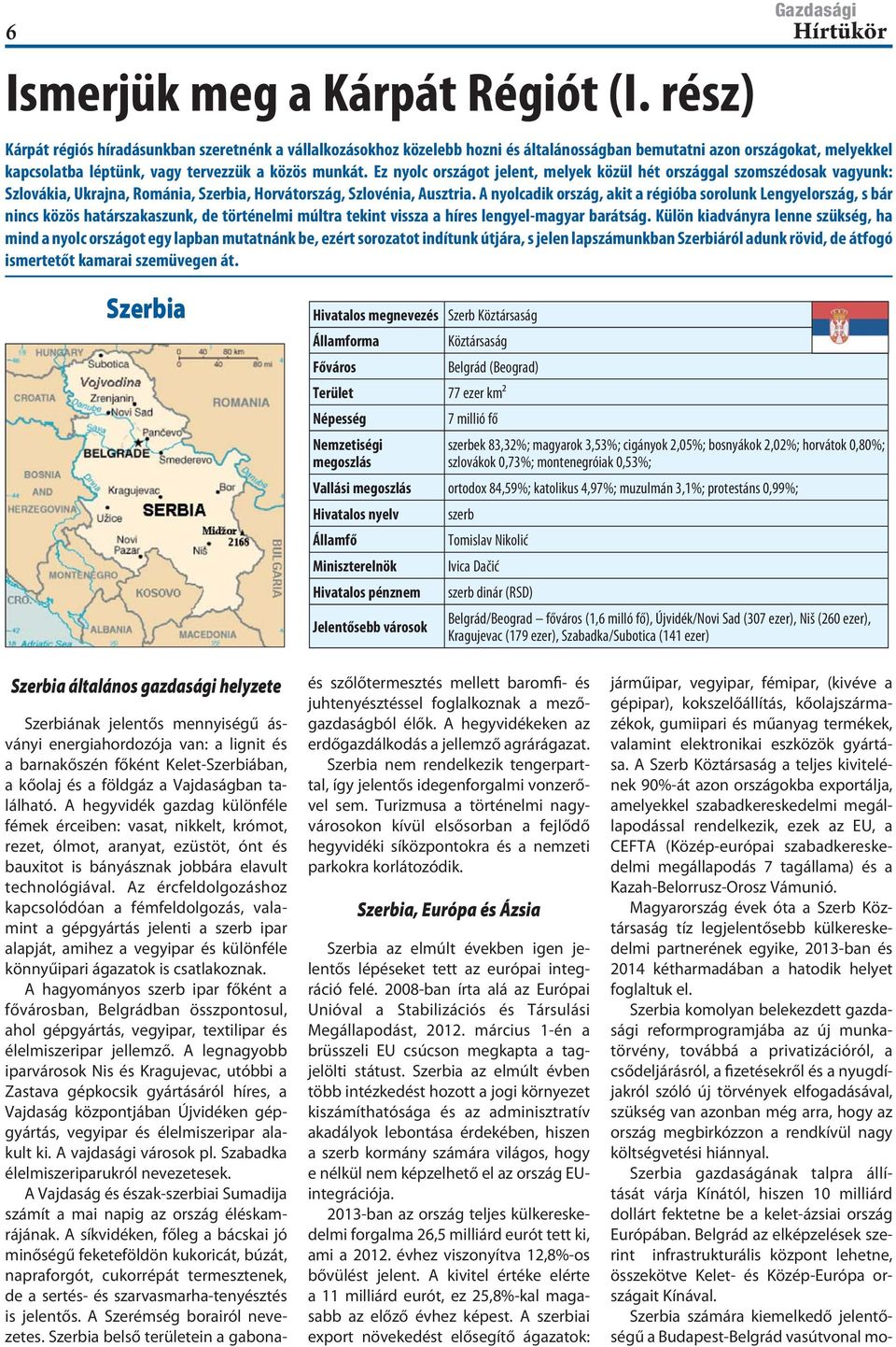 Ez nyolc országot jelent, melyek közül hét országgal szomszédosak vagyunk: Szlovákia, Ukrajna, Románia, Szerbia, Horvátország, Szlovénia, Ausztria.