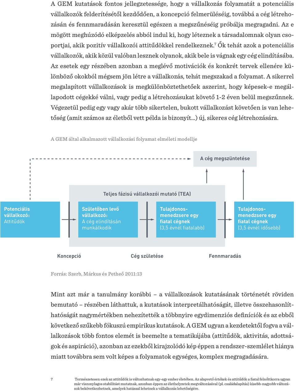 Az e mögött meghúzódó elképzelés abból indul ki, hogy léteznek a társadalomnak olyan csoportjai, akik pozitív vállalkozói attitűdökkel rendelkeznek.