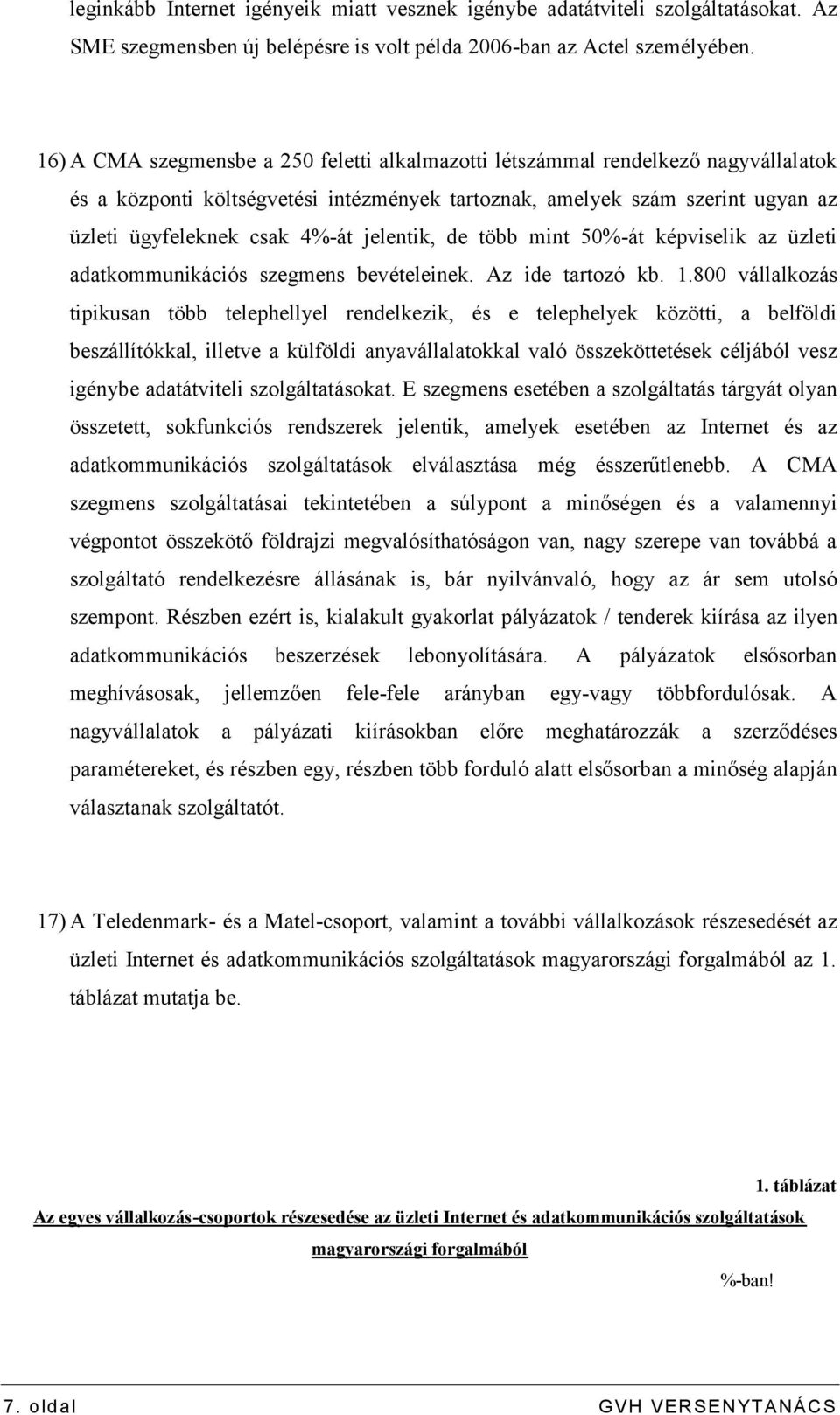 jelentik, de több mint 50%-át képviselik az üzleti adatkommunikációs szegmens bevételeinek. Az ide tartozó kb. 1.