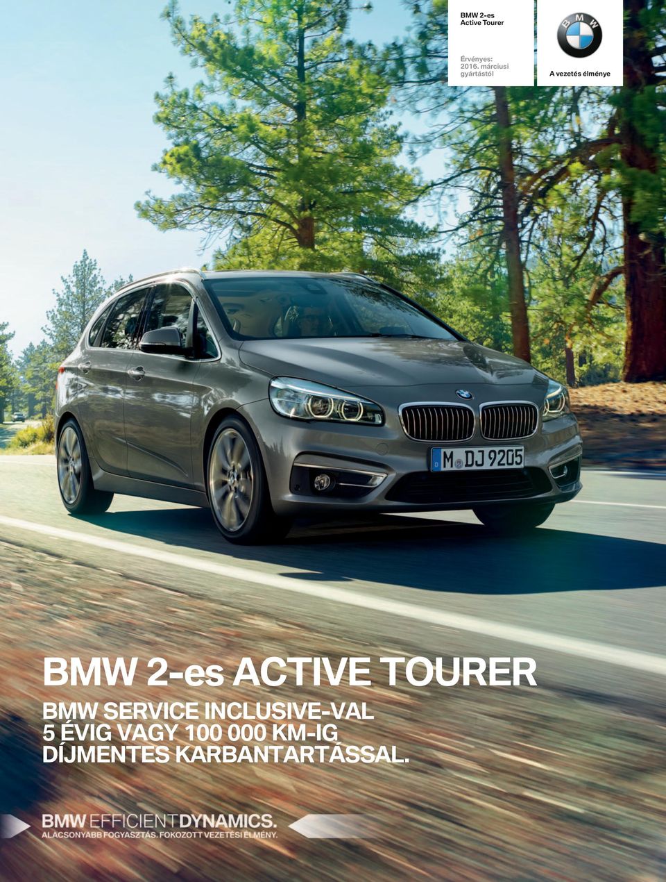 2-es active tourer BMW SERVICE INCLUSIVE-VaL