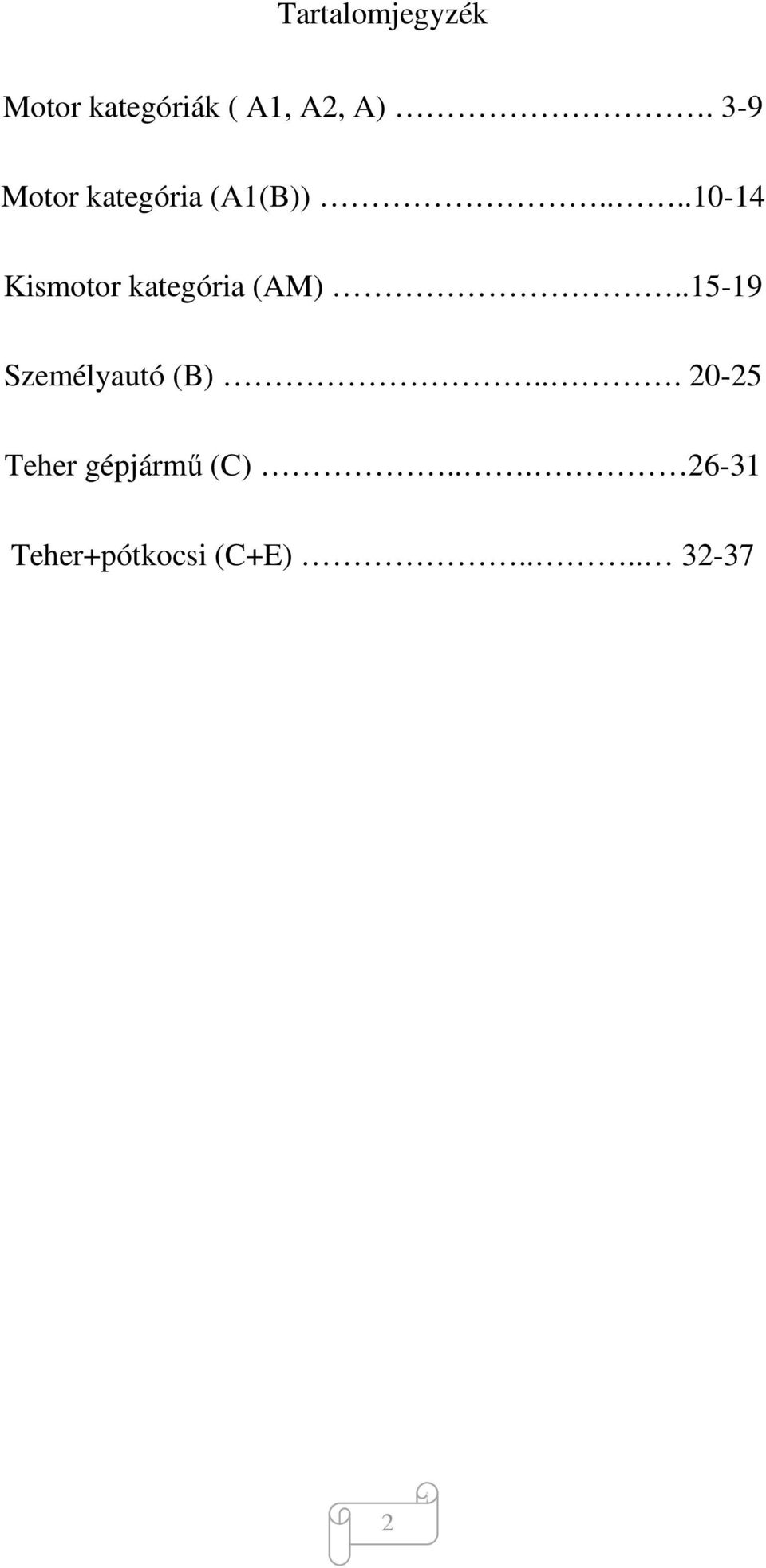 ...10-14 Kismotor kategória (AM).