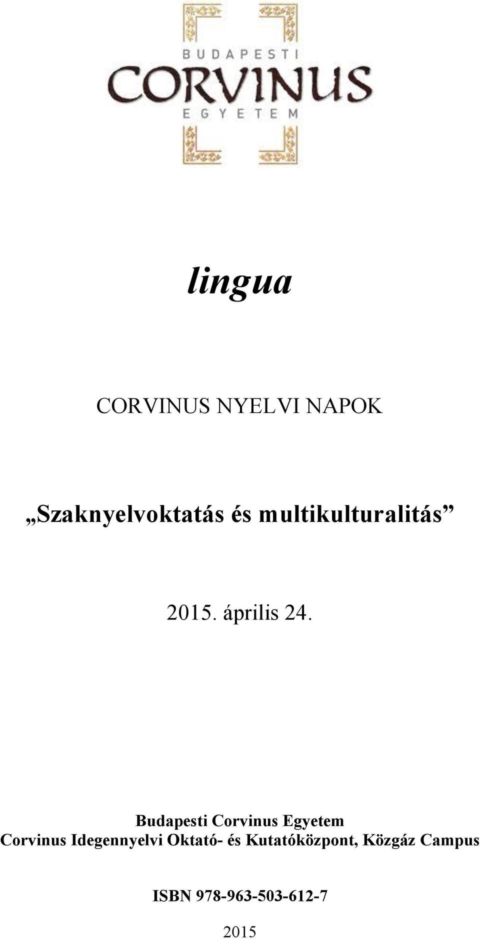 Budapesti Corvinus Egyetem Corvinus Idegennyelvi