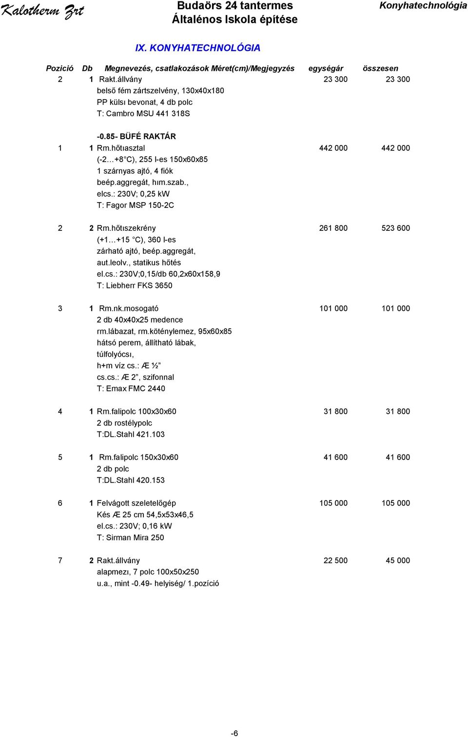 hőtıszekrény 261 800 523 600 (+1 +15 C), 360 l-es zárható ajtó, beép.aggregát, aut.leolv., statikus hőtés el.cs.: 230V;0,15/db 60,2x60x158,9 T: Liebherr FKS 3650 3 1 Rm.nk.