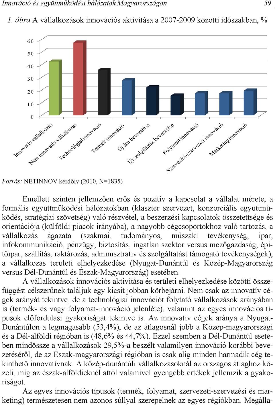 formális együttm ködési hálózatokban (klaszter szervezet, konzorciális együttm ködés, stratégiai szövetség) való részvétel, a beszerzési kapcsolatok összetettsége és orientációja (külföldi piacok