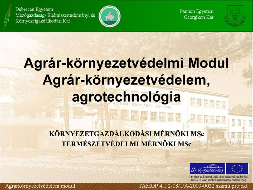 agrotechnológia