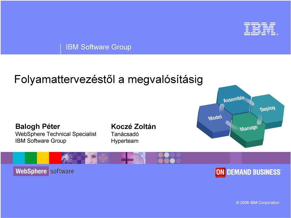 Technical Specialist IBM Software Group