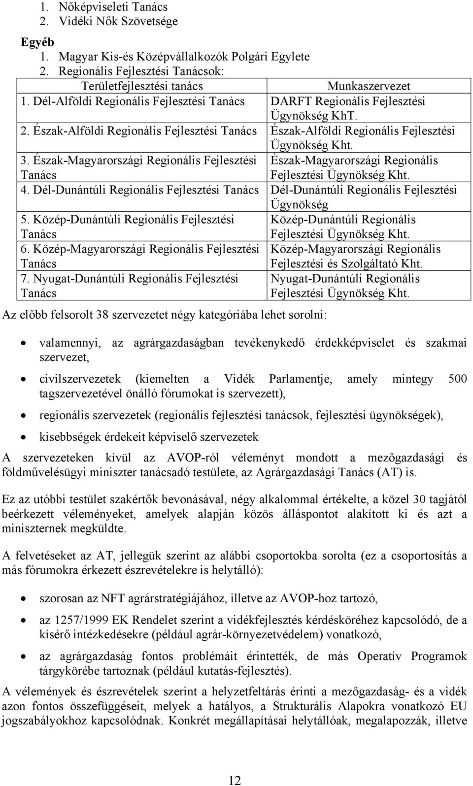 Észak-Magyarországi Regionális Fejlesztési Észak-Magyarországi Regionális Tanács Fejlesztési Ügynökség Kht. 4.