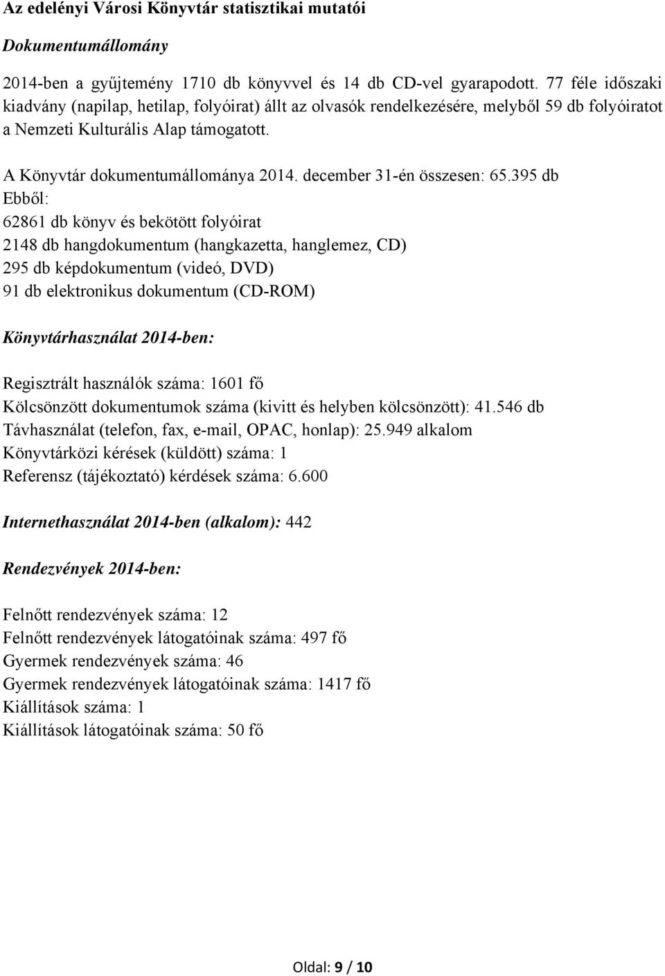 december 31-én összesen: 65.