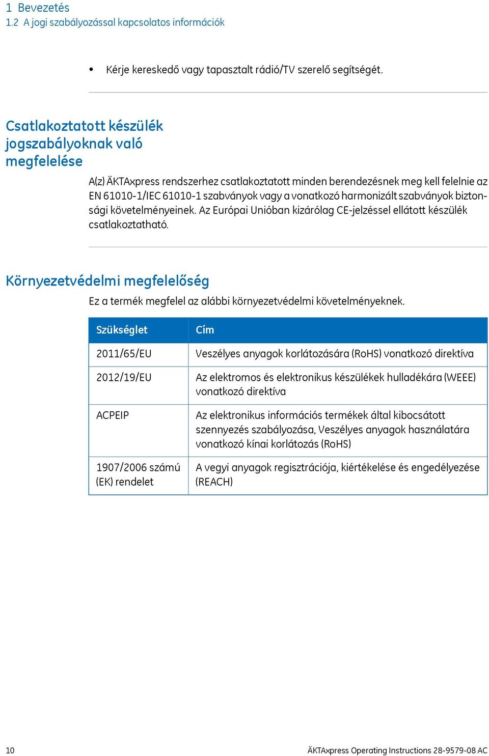 harmonizált szabványok biztonsági követelményeinek. Az Európai Unióban kizárólag CE-jelzéssel ellátott készülék csatlakoztatható.