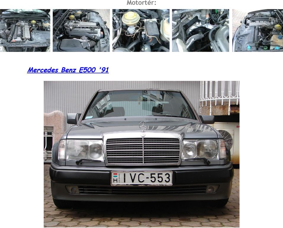 Benz E500