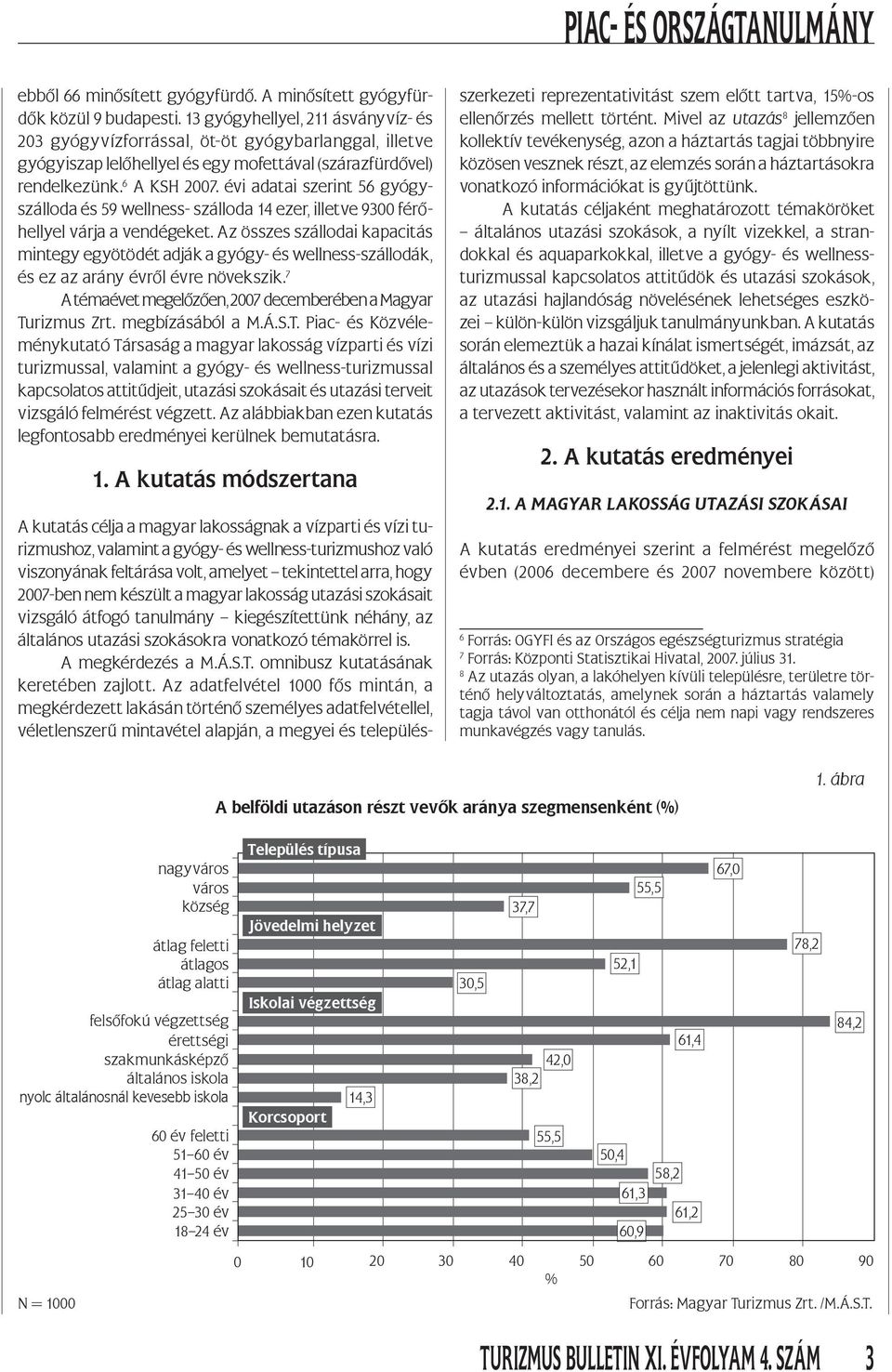 évi adatai szerint 56 gyógyszálloda és 59 wellness- szálloda 14 ezer, illetve 9300 férőhellyel várja a vendégeket.