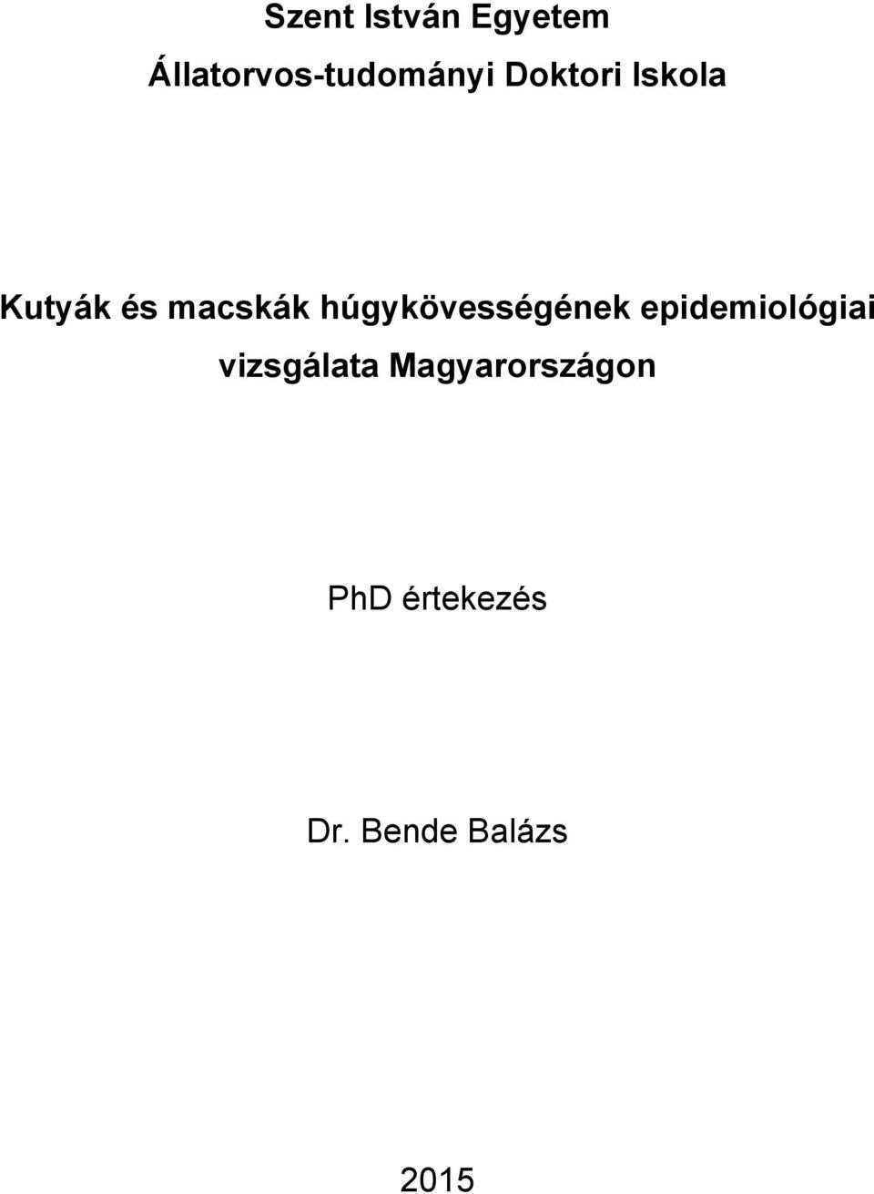 húgykövességének epidemiológiai