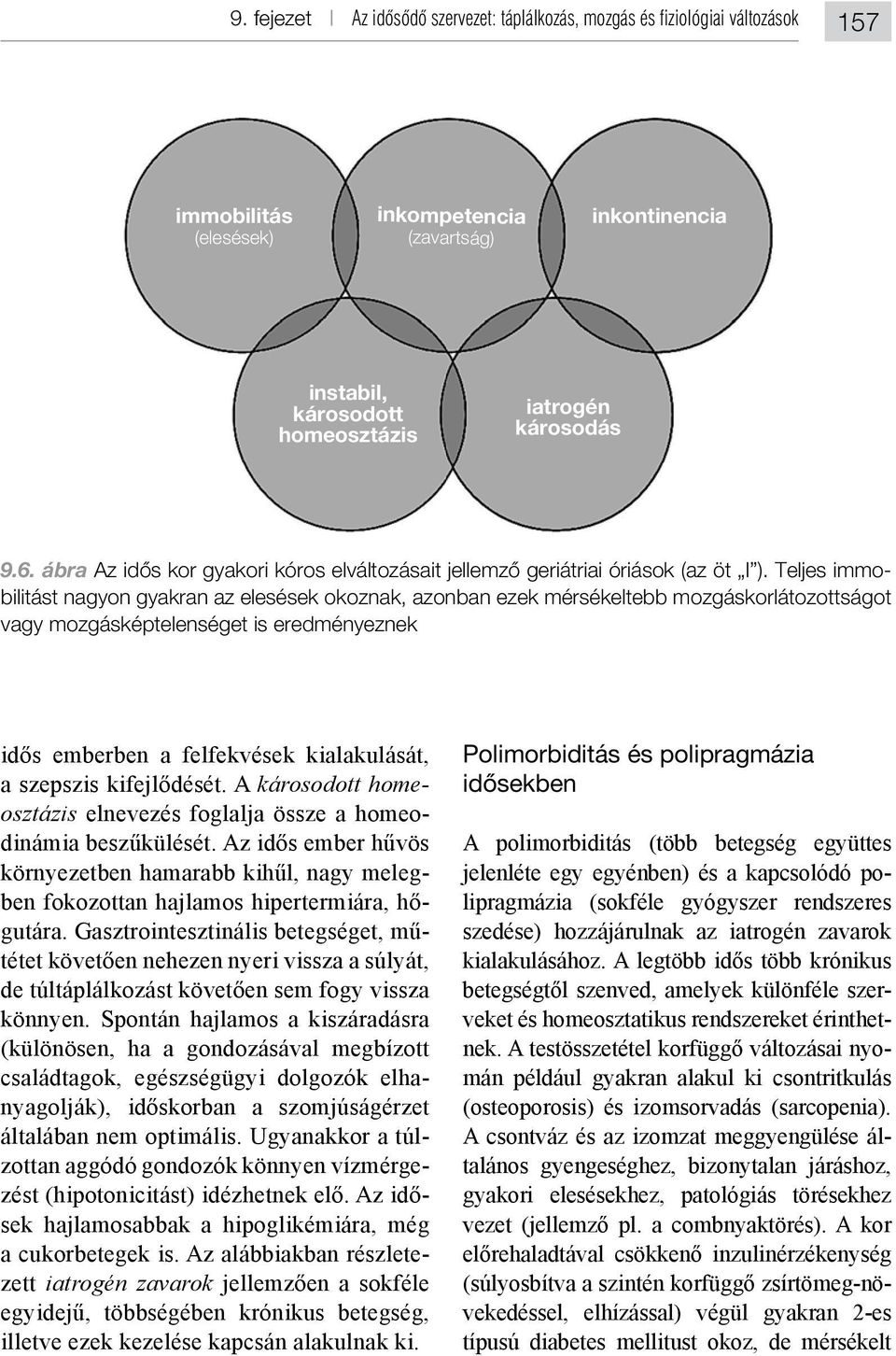 Teljes immobilitást nagyon gyakran az elesések okoznak, azonban ezek mérsékeltebb mozgáskorlátozottságot vagy mozgásképtelenséget is eredményeznek osztázis - - - általában nem optimális.