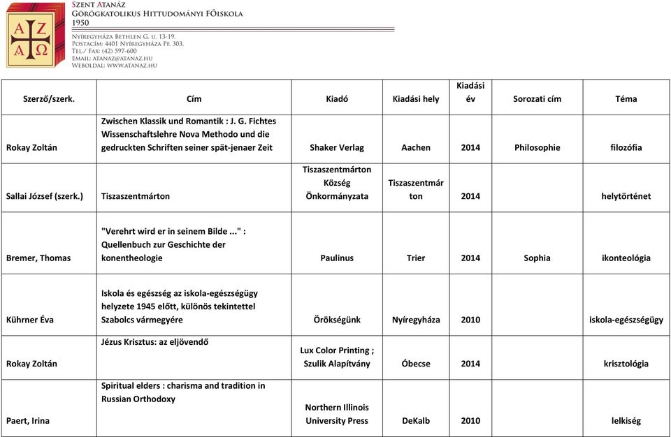 ) Tiszaszentmárton Tiszaszentmárton Község Önkormányzata Tiszaszentmár ton 2014 helytörténet Bremer, Thomas "Verehrt wird er in seinem Bilde.