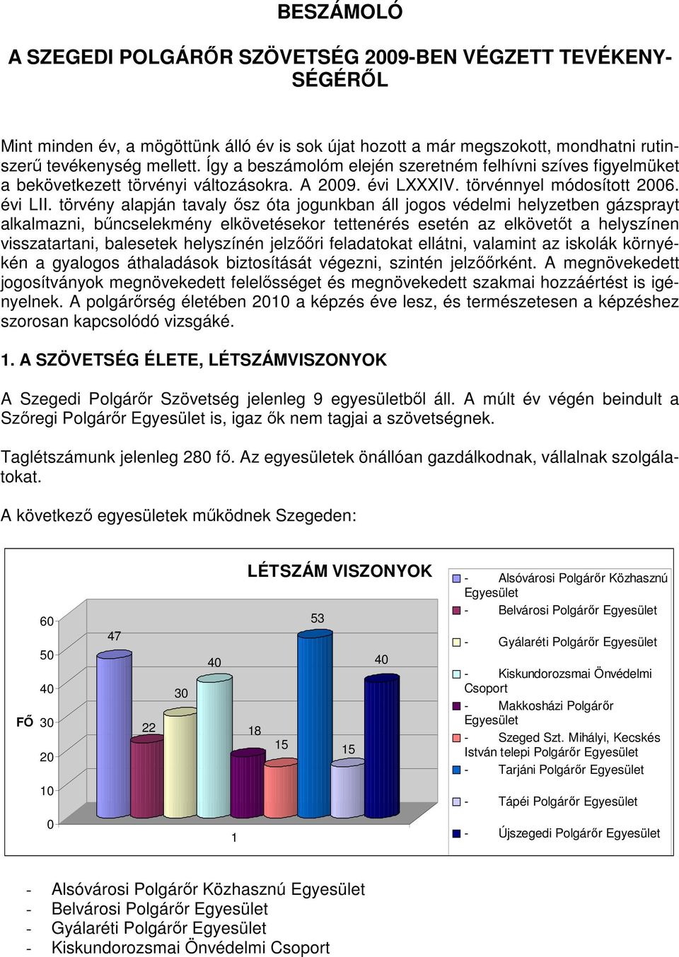 törvény alapján tavaly ısz óta jogunkban áll jogos védelmi helyzetben gázsprayt alkalmazni, bőncselekmény elkövetésekor tettenérés esetén az elkövetıt a helyszínen visszatartani, balesetek helyszínén