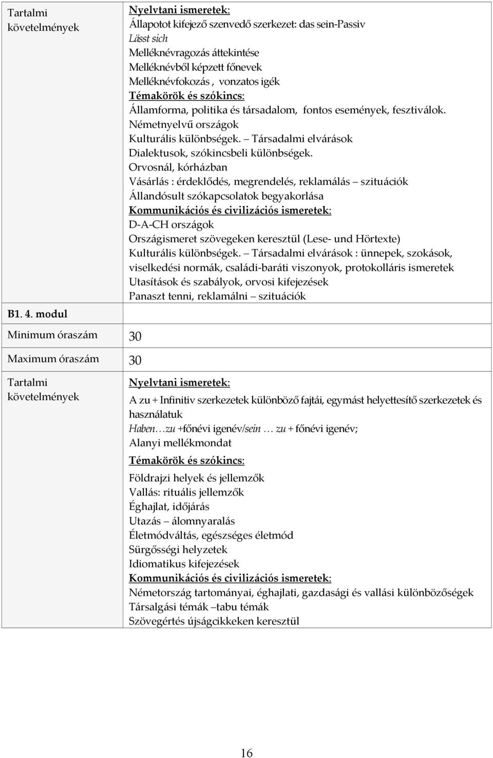fontos események, fesztiválok. Németnyelvű országok Kulturális különbségek. Társadalmi elvárások Dialektusok, szókincsbeli különbségek.